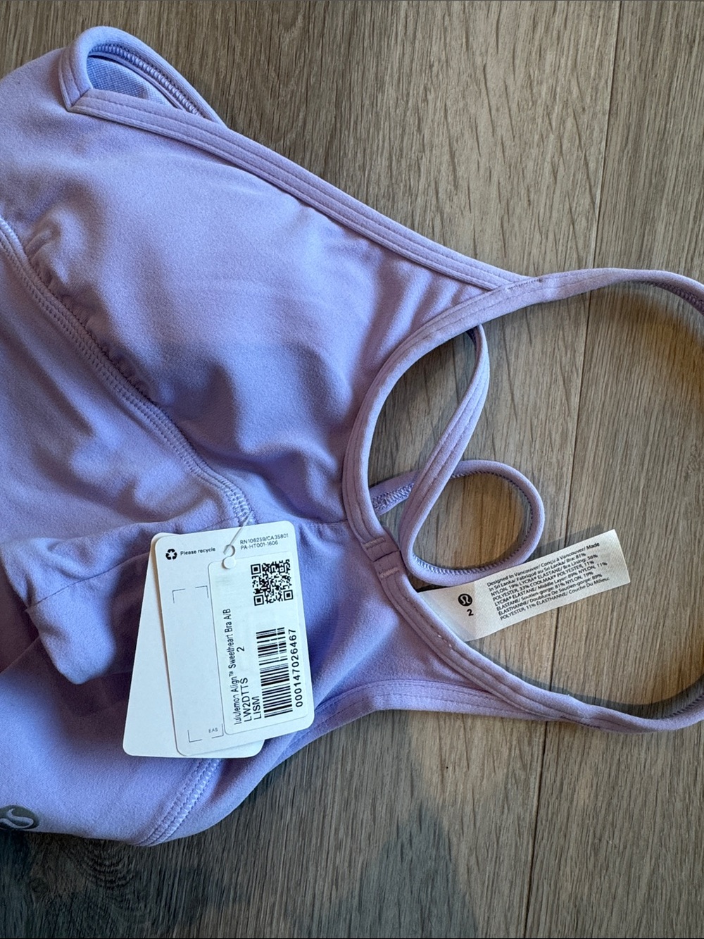 lululemon athletica Lavender Support Bralettes with High-Waist Leggings - Picture 4 of 4